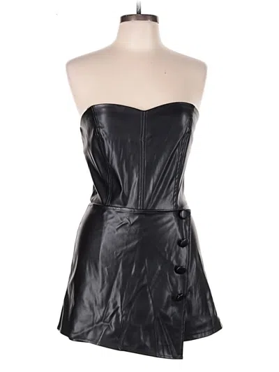Pre-owned Assorted Brands Romper In Black