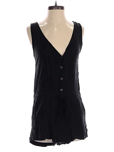 Pre-owned Assorted Brands Romper In Black