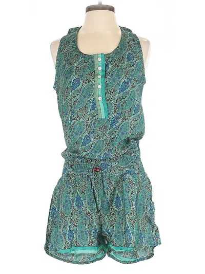 Pre-owned Assorted Brands Romper In Blue