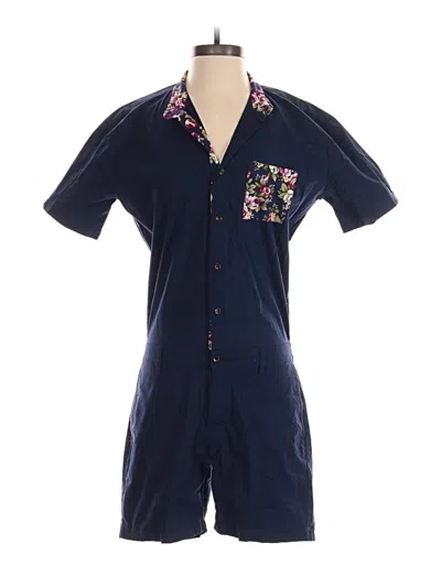 Pre-owned Assorted Brands Romper In Blue