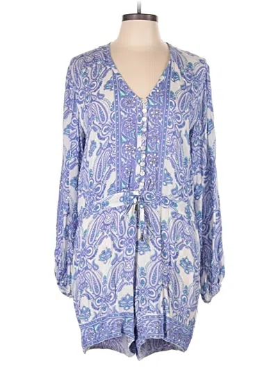 Pre-owned Assorted Brands Romper In Blue