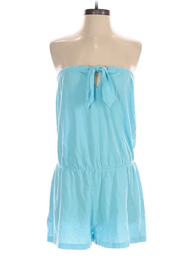 Pre-owned Assorted Brands Romper In Blue