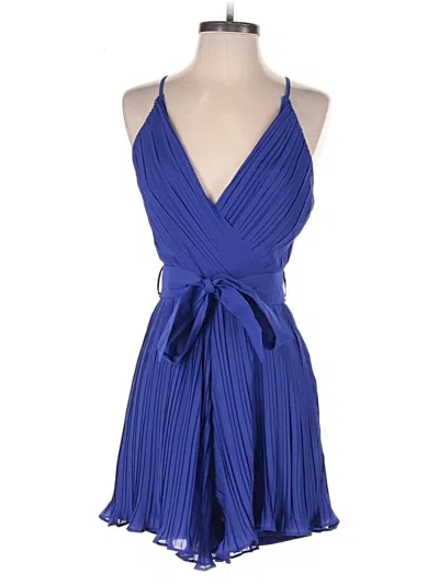 Pre-owned Assorted Brands Romper In Blue