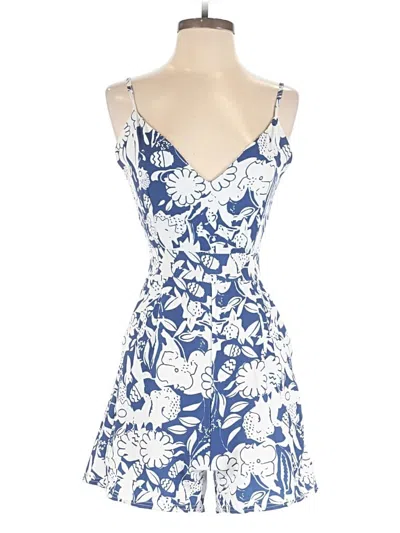 Pre-owned Assorted Brands Romper In Blue