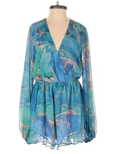 Assorted Brands Romper In Blue