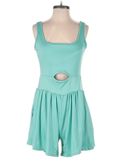 Pre-owned Assorted Brands Romper In Blue