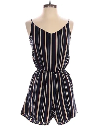 Pre-owned Assorted Brands Romper In Blue