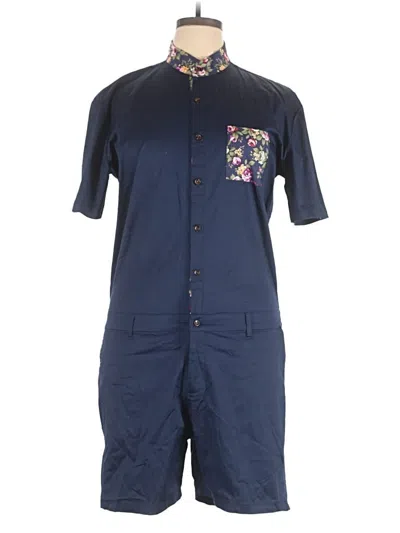 Pre-owned Assorted Brands Romper In Blue