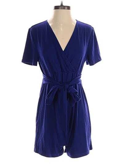 Pre-owned Assorted Brands Romper In Blue