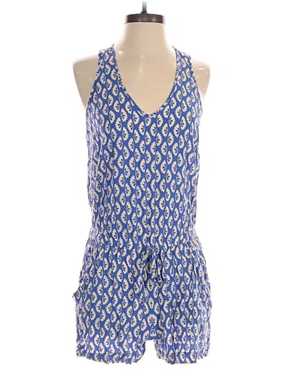 Pre-owned Assorted Brands Romper In Blue