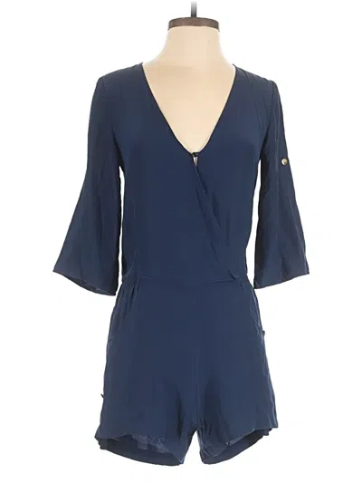 Pre-owned Assorted Brands Romper In Blue