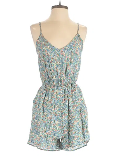 Pre-owned Assorted Brands Romper In Blue