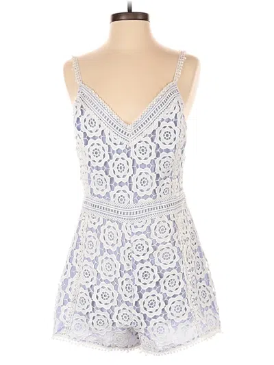 Pre-owned Assorted Brands Romper In Blue