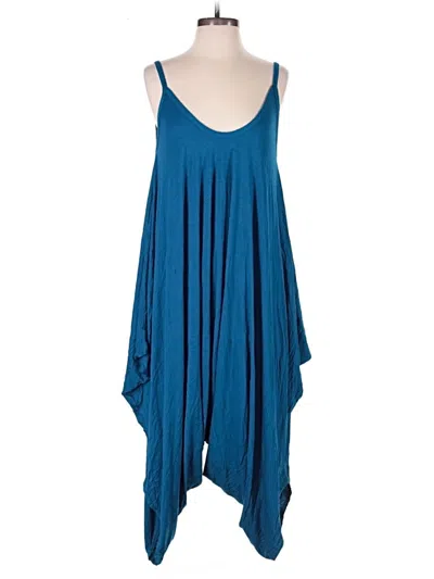 Pre-owned Assorted Brands Romper In Blue