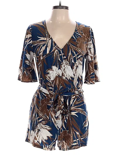 Pre-owned Assorted Brands Romper In Blue