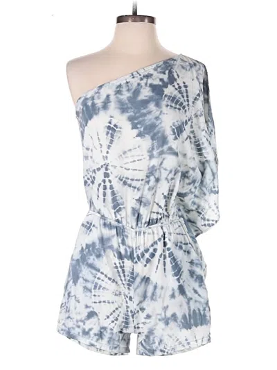 Pre-owned Assorted Brands Romper In Blue