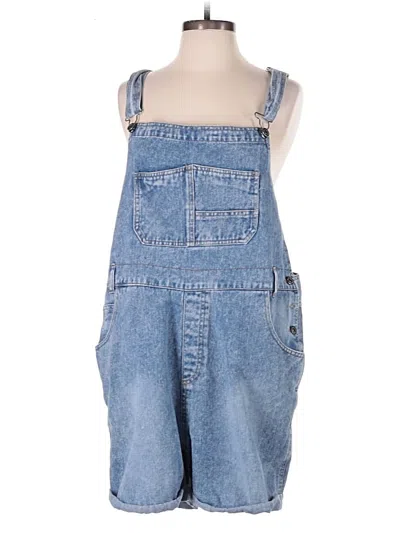 Pre-owned Assorted Brands Romper In Blue