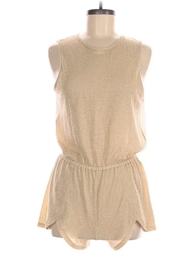 Pre-owned Assorted Brands Romper In Brown