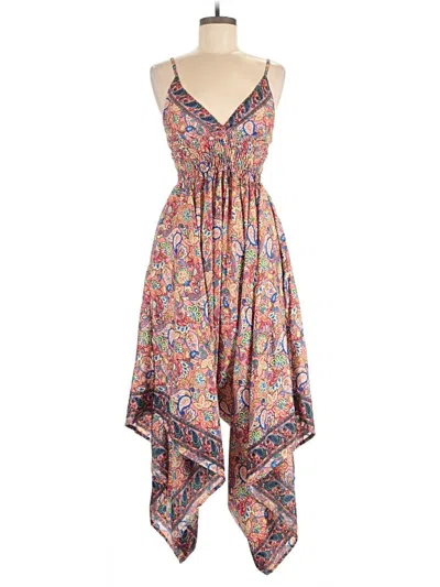 Pre-owned Assorted Brands Romper In Brown