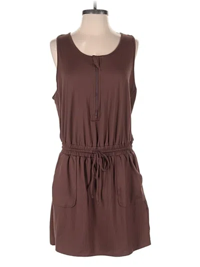 Pre-owned Assorted Brands Romper In Brown