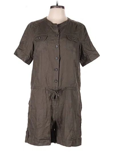 Pre-owned Assorted Brands Romper In Brown