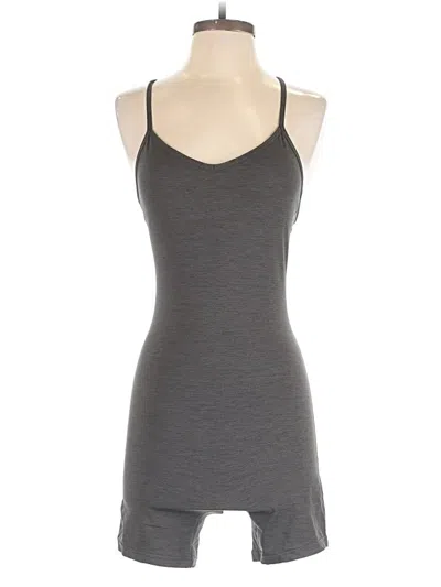 Pre-owned Assorted Brands Romper In Gray