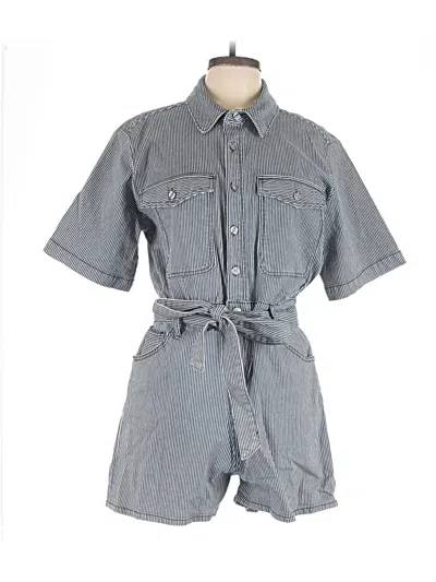 Pre-owned Assorted Brands Romper In Gray