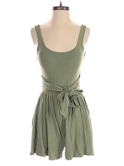Pre-owned Assorted Brands Romper In Green