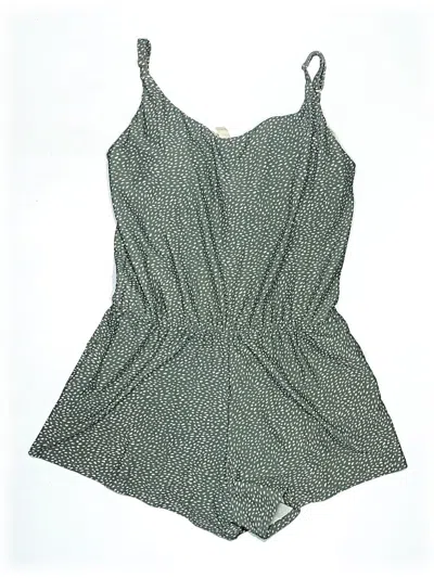 Pre-owned Assorted Brands Romper In Green