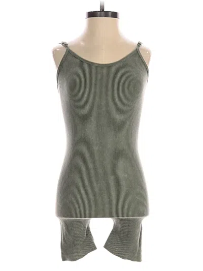 Pre-owned Assorted Brands Romper In Green