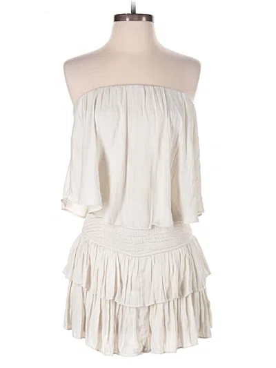 Pre-owned Assorted Brands Romper In Ivory