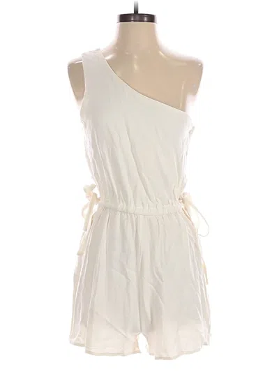 Pre-owned Assorted Brands Romper In Ivory