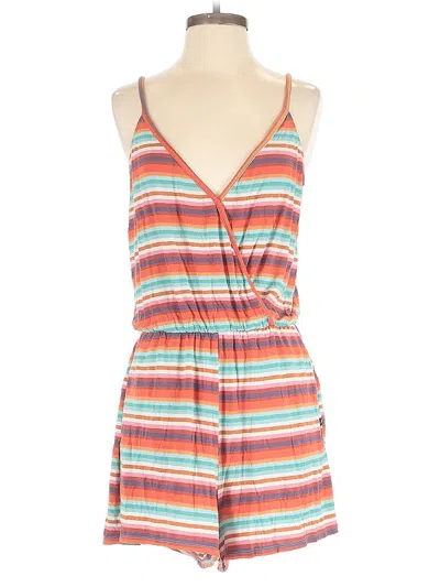 Pre-owned Assorted Brands Romper In Orange