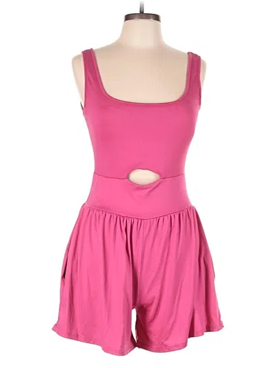Pre-owned Assorted Brands Romper In Pink
