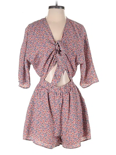 Pre-owned Assorted Brands Romper In Pink