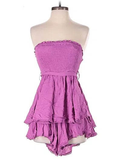 Pre-owned Assorted Brands Romper In Pink