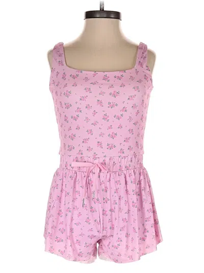 Pre-owned Assorted Brands Romper In Pink