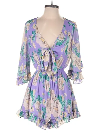 Assorted Brands Romper In Purple