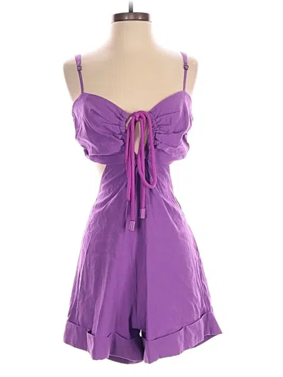 Pre-owned Assorted Brands Romper In Purple