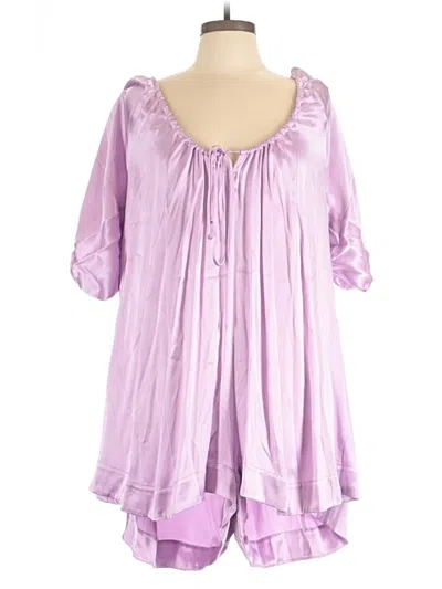 Pre-owned Assorted Brands Romper In Purple