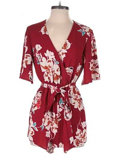 Pre-owned Assorted Brands Romper In Red