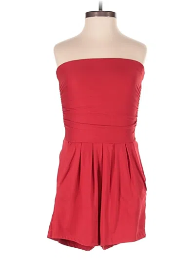 Pre-owned Assorted Brands Romper In Red
