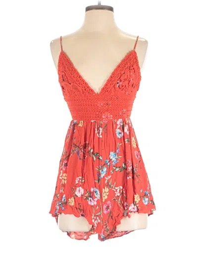 Pre-owned Assorted Brands Romper In Red