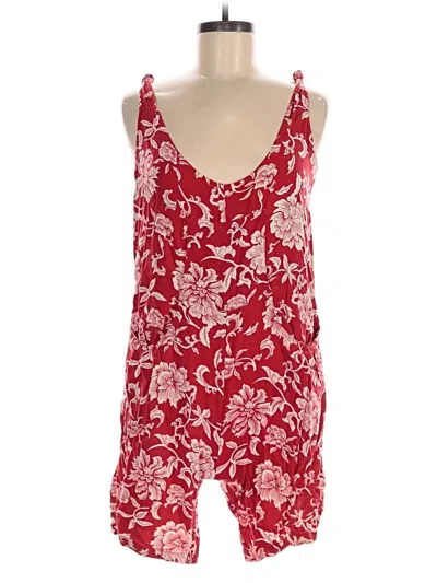 Pre-owned Assorted Brands Romper In Red