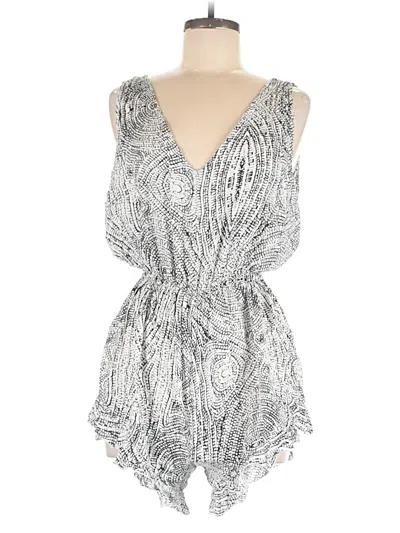 Pre-owned Assorted Brands Romper In Silver