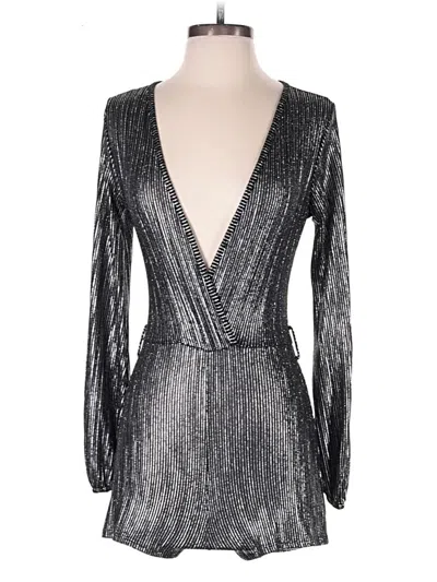Pre-owned Assorted Brands Romper In Silver