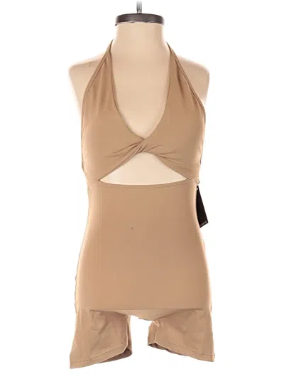 Assorted Brands Romper In Tan
