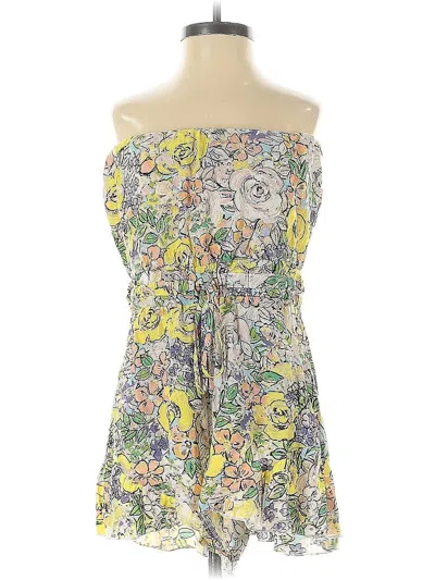 Pre-owned Assorted Brands Romper In White