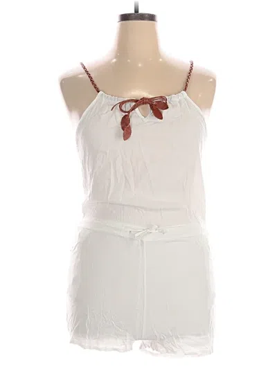 Pre-owned Assorted Brands Romper In White