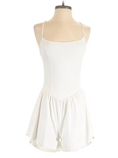 Pre-owned Assorted Brands Romper In White